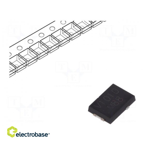 Diode: Schottky rectifying | SMD | 100V | 10A | SMPC