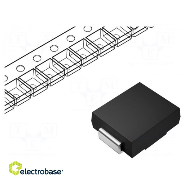 Diode: TVS | 0.6kW | 33.3÷36.8V | 12.4A | unidirectional | SMB