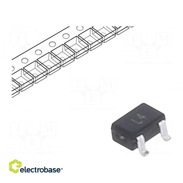 Diode: Schottky rectifying | SMD | 30V | 0.2A | SOT323 фото 1