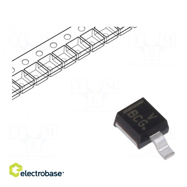 Diode: Schottky rectifying | SMD | 30V | 1A | DO216AA | reel,tape
