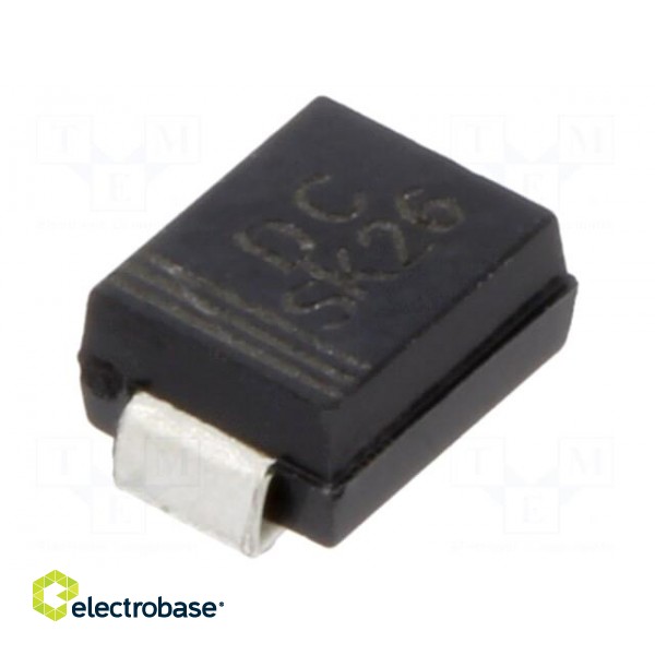 Diode: Schottky rectifying | SMD | 60V | 2A | SMB | reel,tape