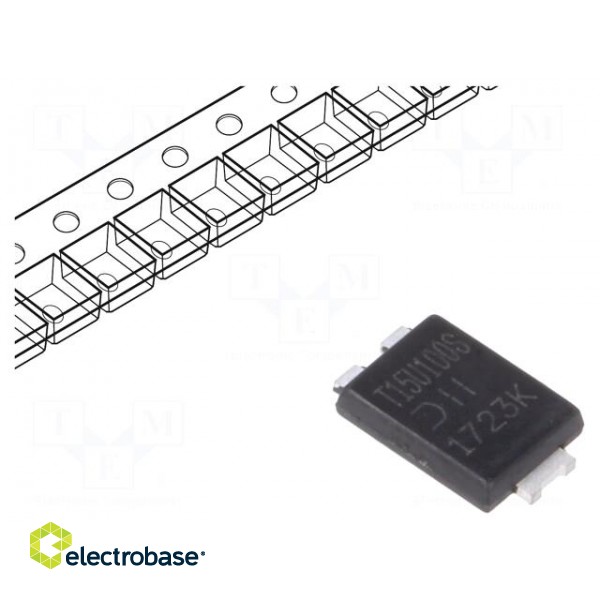 Diode: switching | SMD | 100V | 15A | Package: reel,tape | PowerDI®5