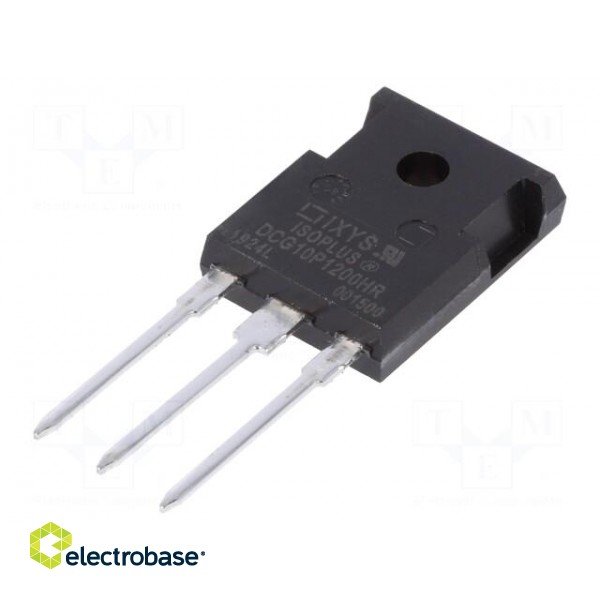 Diode: Schottky rectifying | SiC | THT | 1.2kV | 12.5A | ISO247™ | tube