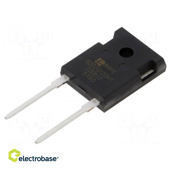 Diode: Schottky rectifying | SiC | THT | 1.2kV | 30A | TO247-2 | tube