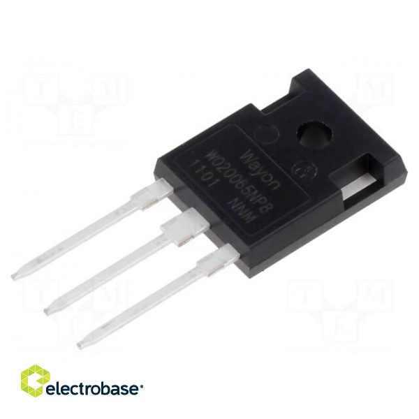 Diode: Schottky rectifying | SiC | THT | 650V | 10Ax2 | TO247-3 | tube