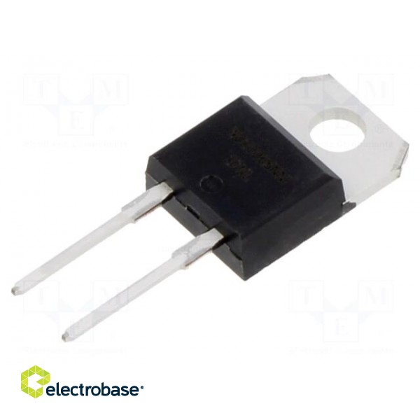 Diode: Schottky rectifying | SiC | THT | 650V | 20A | TO220ACIns | tube