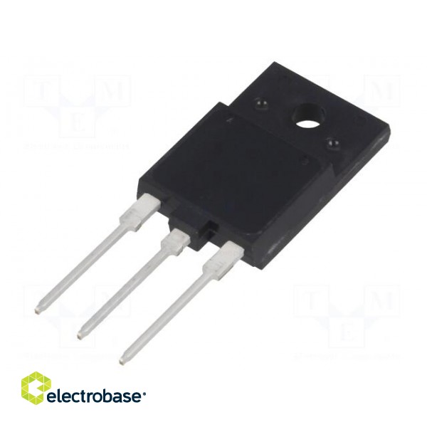 Transistor: N-MOSFET | unipolar | 1500V | 2.5A | 63W | TO3PF