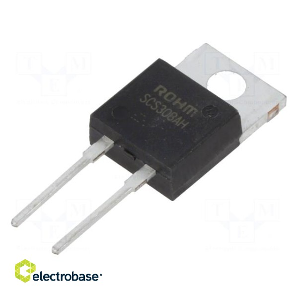 Diode: Schottky rectifying | SiC | THT | 650V | 8A | 57W | TO220AC | tube