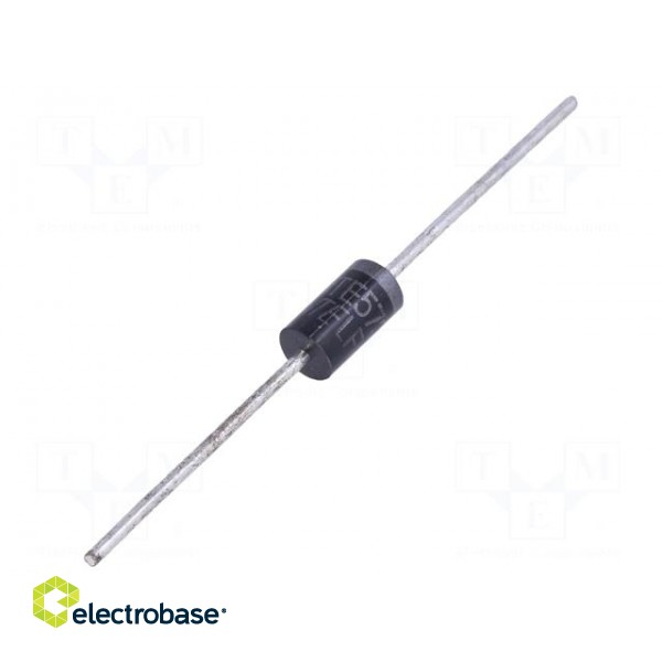 Diode: Schottky rectifying | THT | 200V | 5A | DO201AD | Ufmax: 900mV