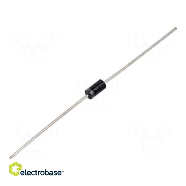 Diode: Schottky rectifying | THT | 30V | 1.1A | DO41 | reel,tape | Ir: 1mA