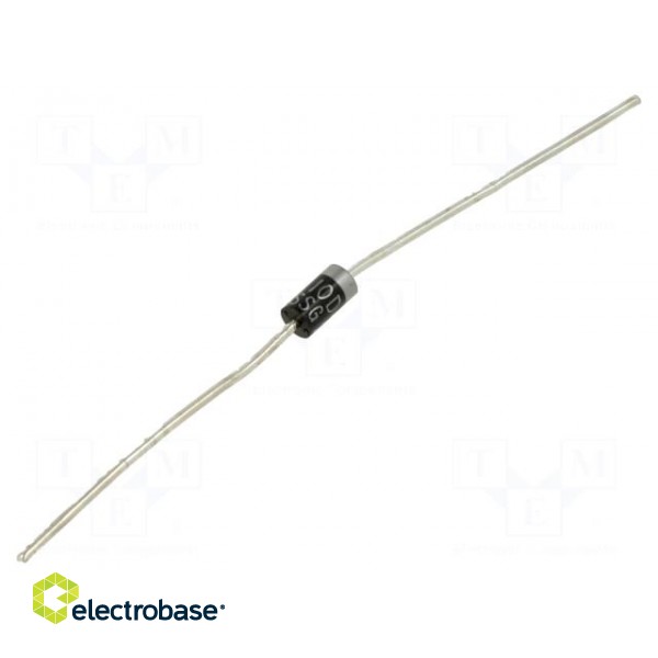 Diode: Schottky rectifying | THT | 30V | 1A | DO41 | tape | Ufmax: 550mV
