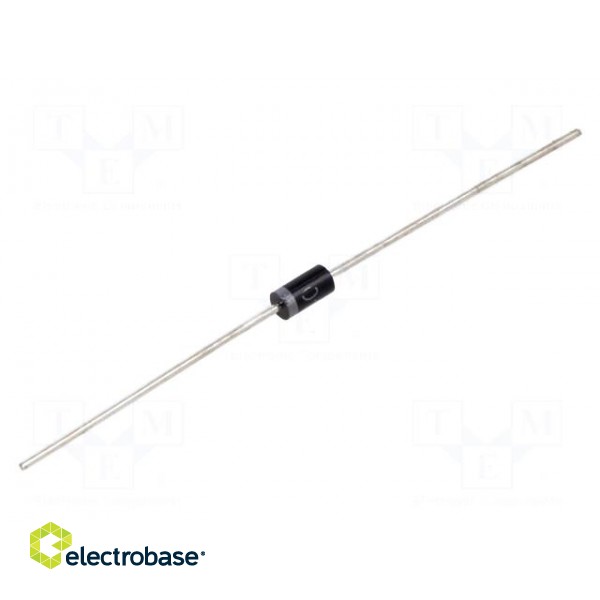 Diode: Schottky rectifying | THT | 40V | 1A | DO41 | tape | Ufmax: 550mV