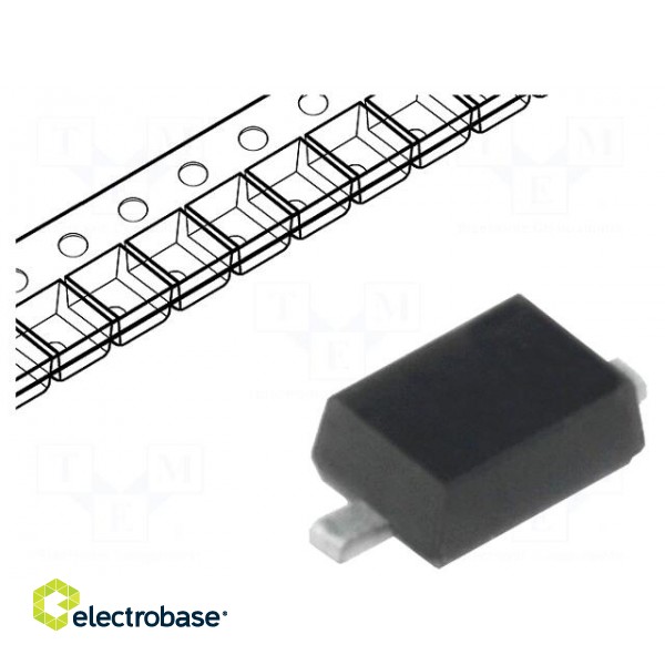 Diode: switching | SMD | 75V | 0.15A | Package: reel,tape | SOD323F