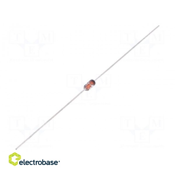 Diode: Zener | 0.5W | 15V | 5mA | reel,tape | DO35 | single diode