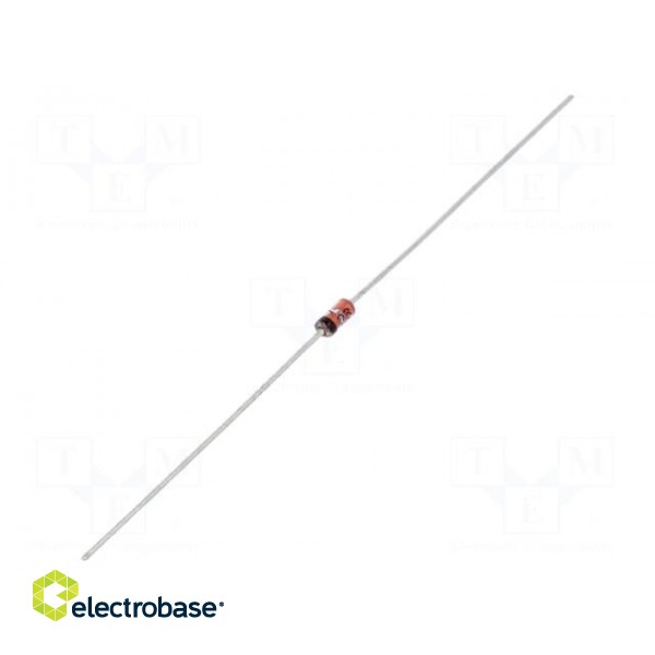 Diode: Zener | 0.5W | 5.1V | DO35 | single diode | 5uA