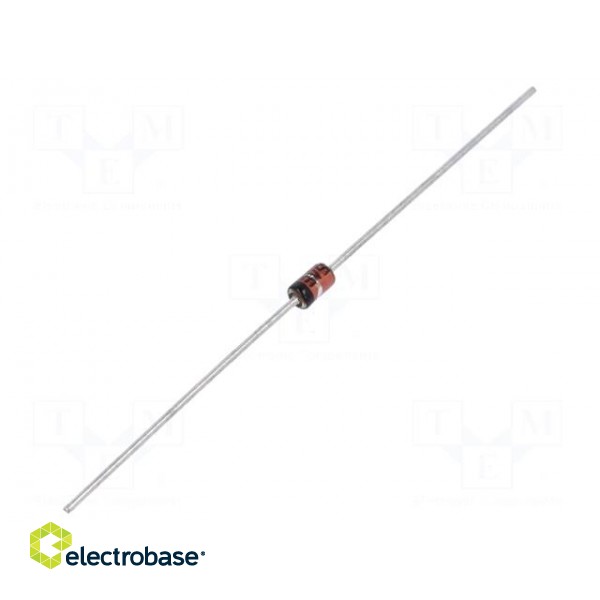 Diode: Zener | 1.3W | 3.9V | 60mA | reel,tape | DO41 | single diode