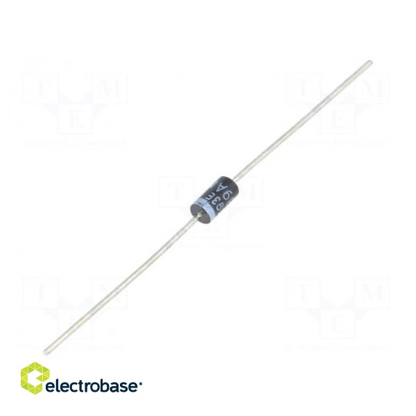 Diode: Zener | 5W | 27V | Ø9,52x5,21mm | single diode | 500nA