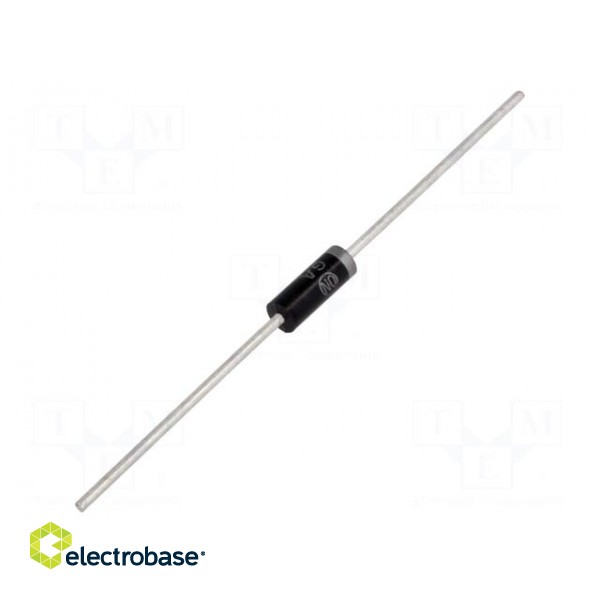 Diode: Zener | 5W | 15V | reel,tape | 017AA | single diode