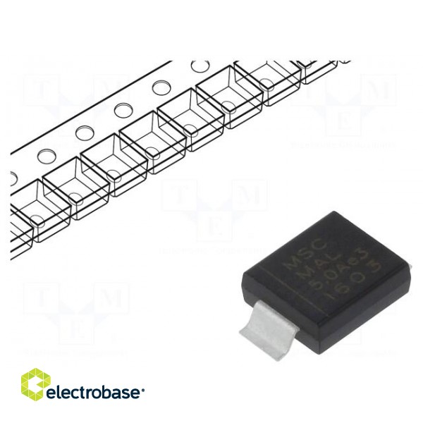 Diode: transil | 3kW | 6.4V | 326A | unidirectional | ±5% | DO215AB