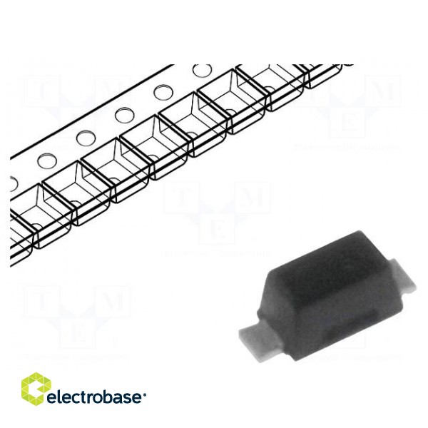 Diode: TVS | 7.8V | 7A | unidirectional | SOD723 | reel,tape | Ch: 1