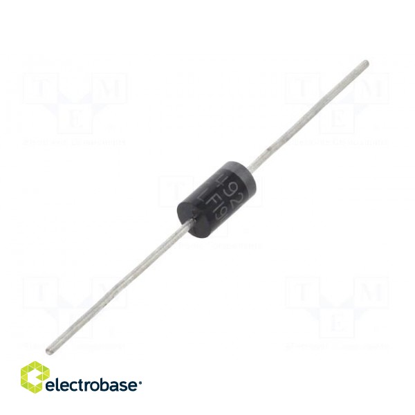 Diode: TVS | 1.5kW | 15V | 71A | unidirectional | Ø9,52x5,21mm