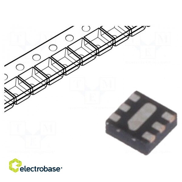 Diode: diode networks | 8V | 3A | bidirectional | 100W | SLP1616P6 фото 2