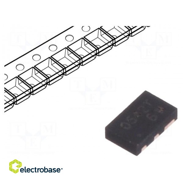 Diode: diode networks | 8V | 5A | unidirectional | 75W | SLP1610P4