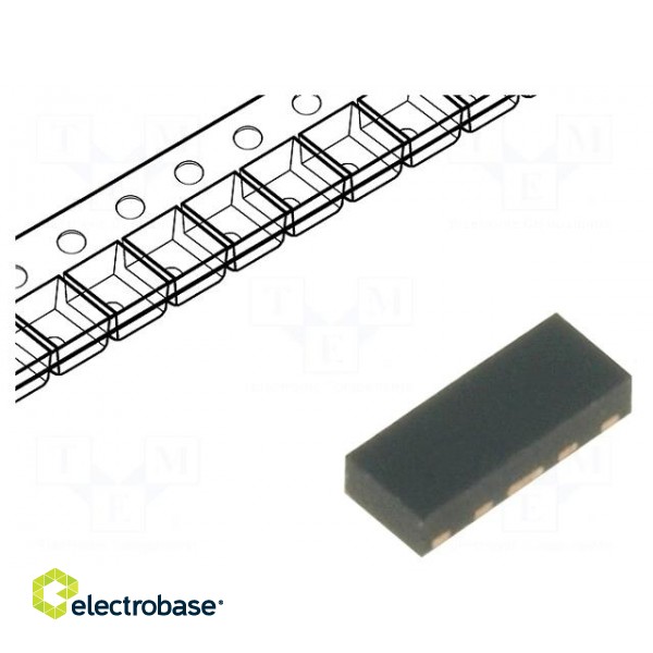 Diode: Transil array | 3A | uDFN10 | Features: ESD protection