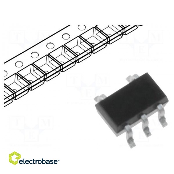 IC: voltage regulator | LDO,linear,fixed | 1.8V | 0.2A | SOT323-5L