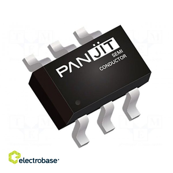 Transistor: N-MOSFET x2 | unipolar | 50V | 360mA | Idm: 1.2A | 236mW