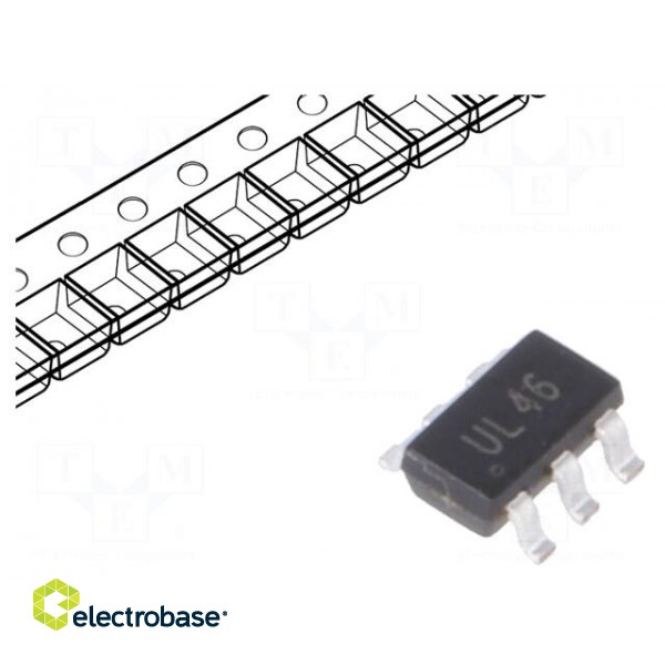 Diode: Transil array | 6V | bidirectional | SOT23-6