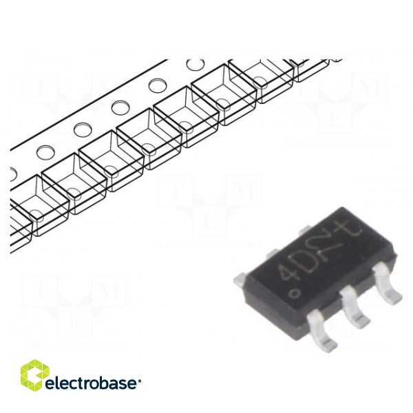 Diode: TVS array | 7.5V | unidirectional | SC74,SOT457,TSOP6