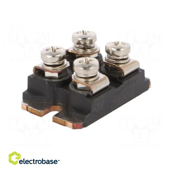 Module: diode | double independent | 400V | If: 100Ax2 | ISOTOP | screw image 2