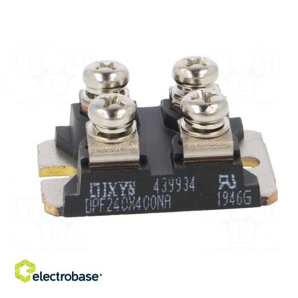 Module: diode | double independent | 400V | If: 120Ax2 | SOT227B | screw image 3