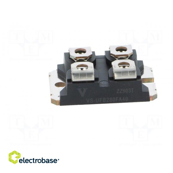 Module: diode | double independent | 400V | If: 280A | SOT227B | screw image 3