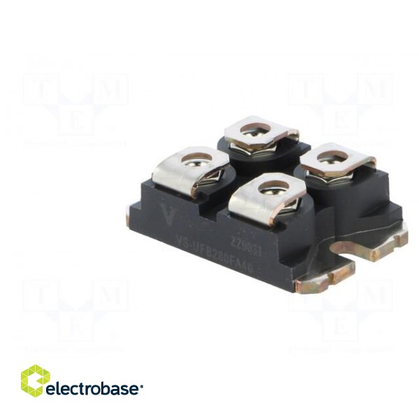 Module: diode | double independent | 400V | If: 280A | SOT227B | screw image 4