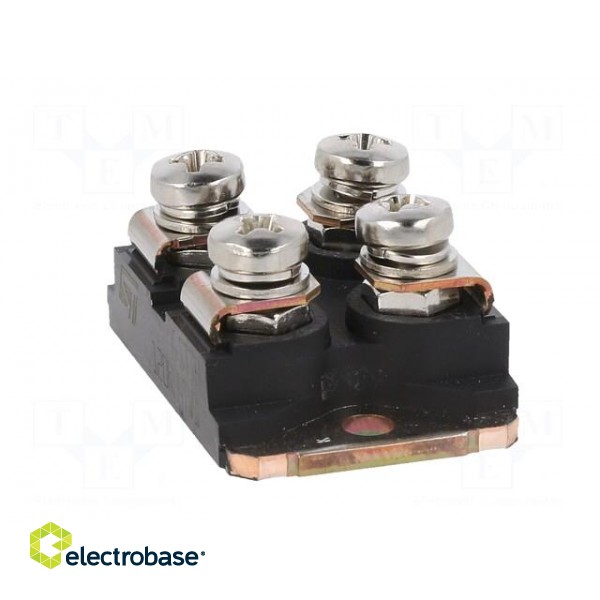 Module: diode | double independent | 400V | If: 60Ax2 | ISOTOP | screw image 5