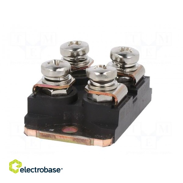 Module: diode | double independent | 400V | If: 60Ax2 | ISOTOP | screw image 6