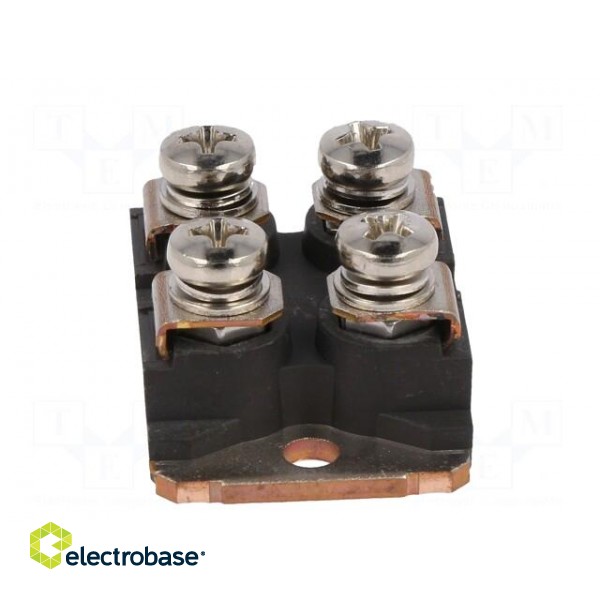 Module: diode | double independent | 400V | If: 2x30A | SOT227B | screw фото 5