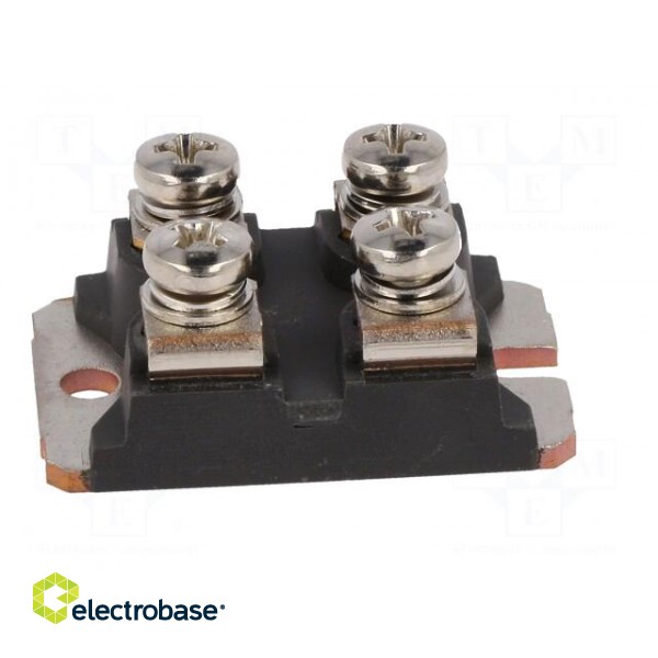 Module: diode | double independent | 400V | If: 2x30A | SOT227B | screw фото 7