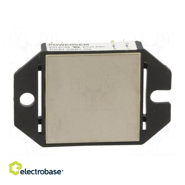 Module: diode | double independent | 400V | If: 60Ax2 | ECO-PAC 1 | THT image 3