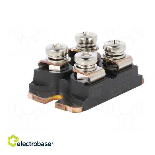 Module: diode | double independent | 600V | If: 100Ax2 | ISOTOP | screw paveikslėlis 2