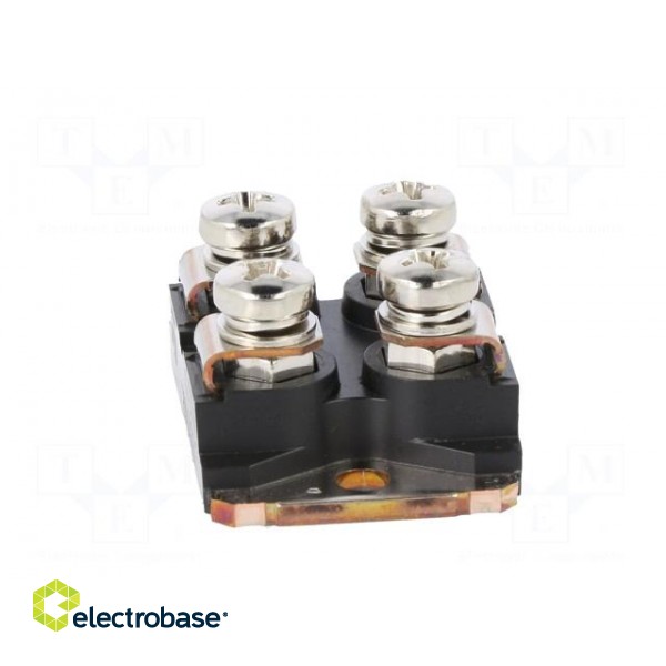 Module: diode | double independent | 600V | If: 100Ax2 | ISOTOP | screw image 5