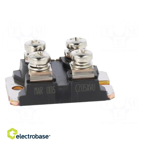 Module: diode | double independent | 600V | If: 100Ax2 | ISOTOP | screw image 7