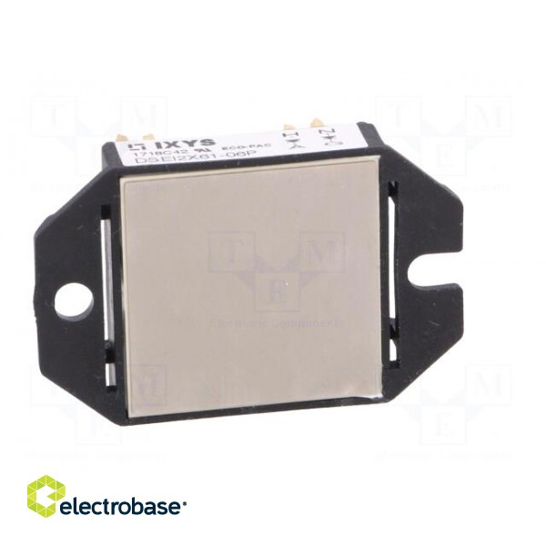 Module: diode | double independent | 600V | If: 2x60A | ECO-PAC 1 | THT paveikslėlis 7