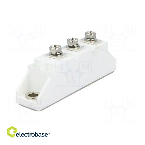 Module: diode | double series | 1.6kV | If: 100A | D1 | Ufmax: 1.4V | screw image 6