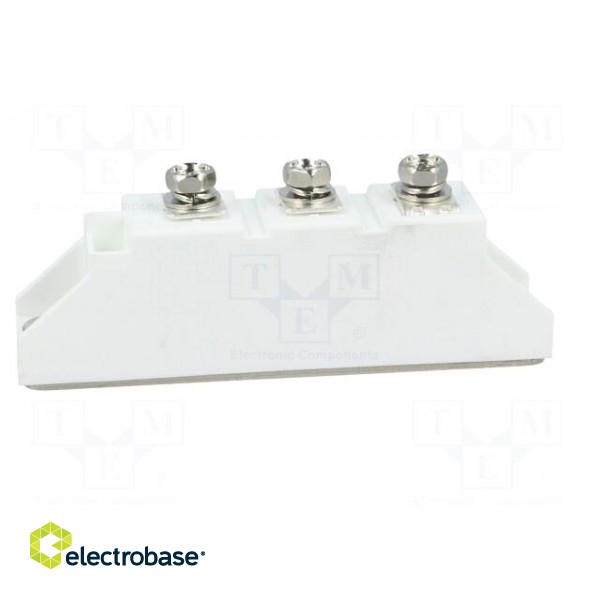 Module: diode | double series | 1.6kV | If: 100A | D1 | Ufmax: 1.4V | screw image 7