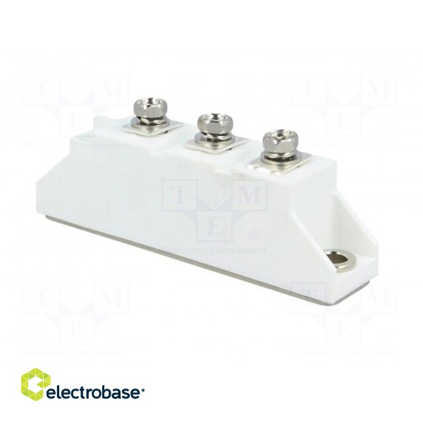 Module: diode | double series | 1.6kV | If: 100A | D1 | Ufmax: 1.4V | screw image 8