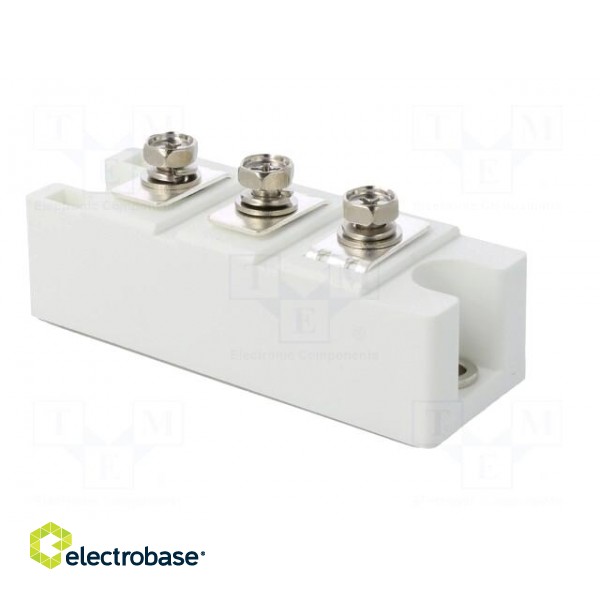 Module: diode | double series | 1.6kV | If: 165A | D2 | Ufmax: 1.4V | screw image 8