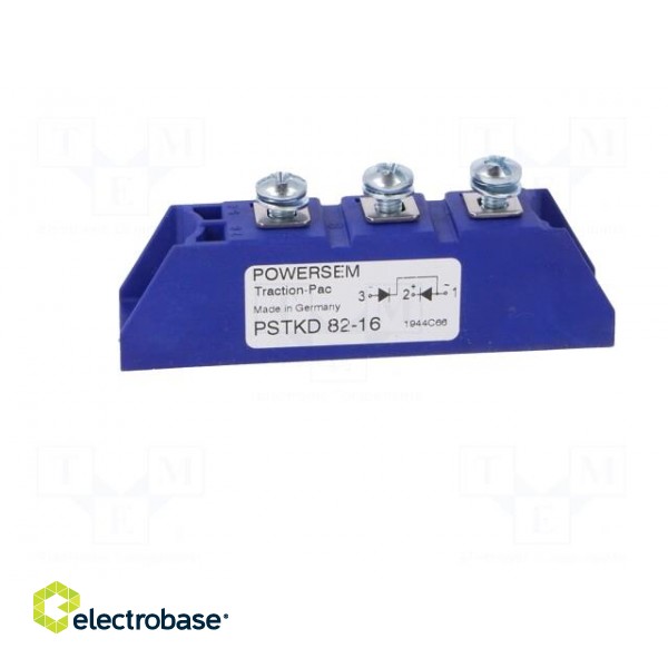 Module: diode | double series | 1.6kV | If: 82A | TO240AA | Ufmax: 1.74V image 3